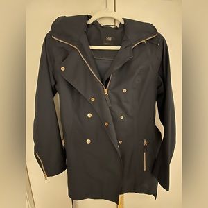 Helly Hansen Navy Blue Rain Coat